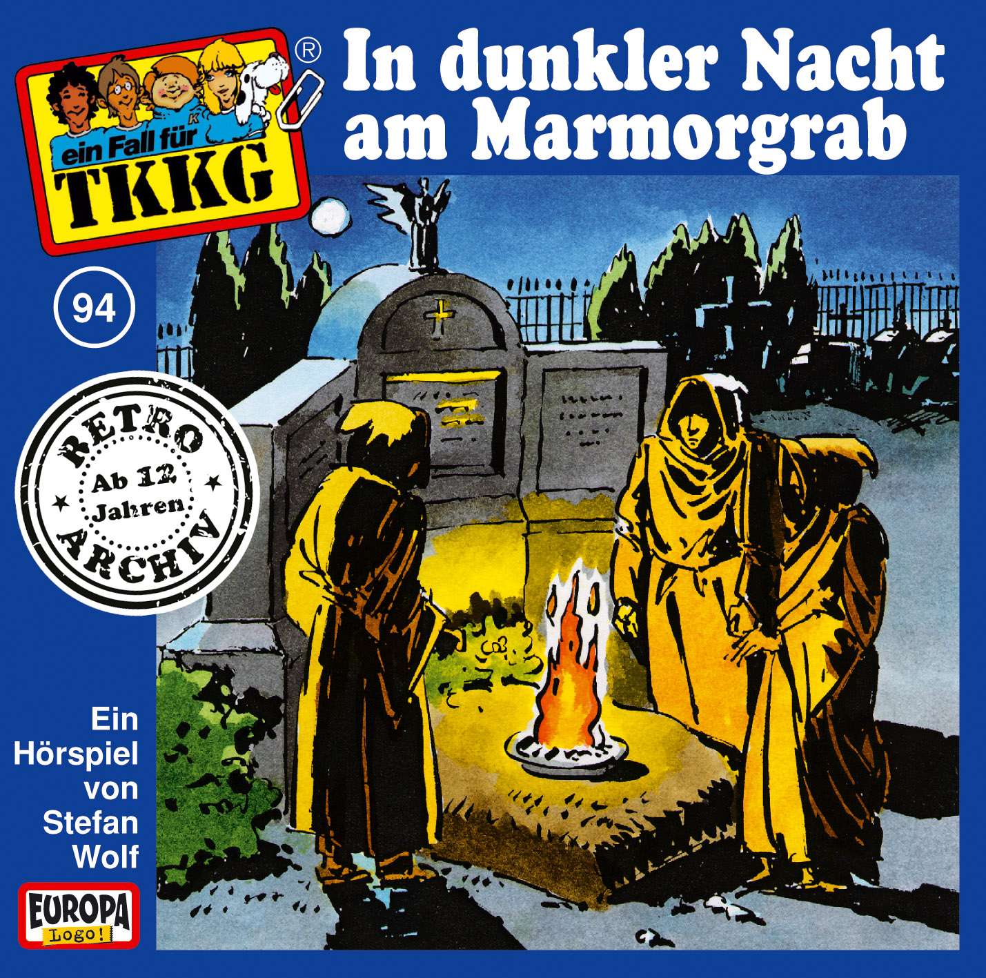 TKKG Retro-Archiv - In dunkler Nacht am Marmorgrab