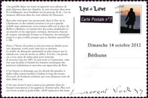 Laurent Voulzy – Carte postale du 14 octobre, Béthune