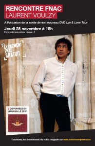 Laurent Voulzy - Rencontre FNAC