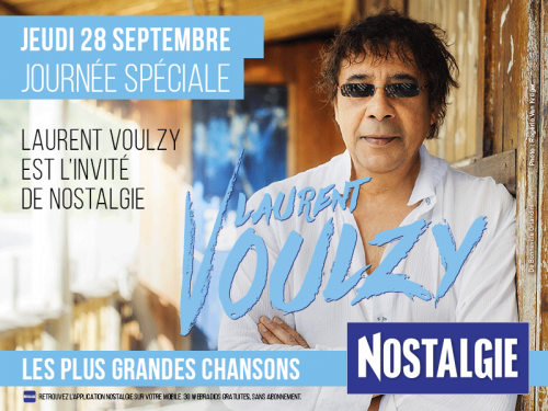 Laurent Voulzy invité de Nostalgie