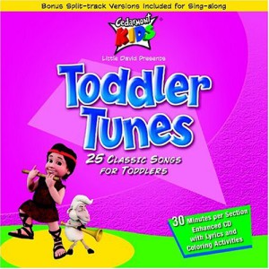 Toddler Tunes (Various Artists  84458-4 blister cassette)