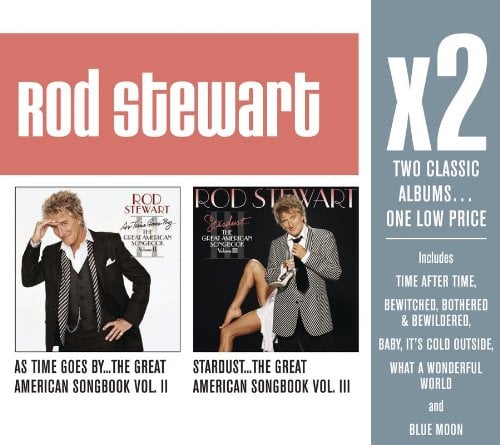 X2 (As Time Goes By&#8230;The Great American Songbook Vol. II / Stardust&#8230;The Great American Songbook Vol. III) (2 CD)