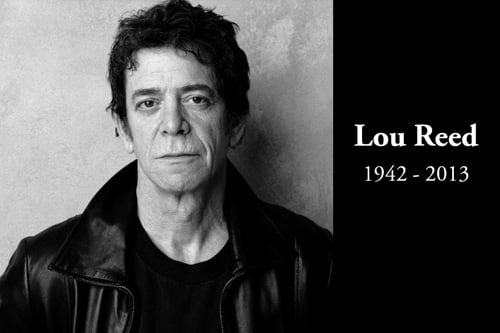 Lou Reed. March 2, 1942 &#8211; October 27, 2013