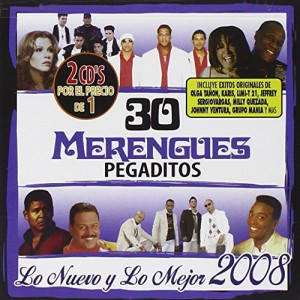30 Merengues Pegaditos &#8211; Lo Nuevo Y Lo Mejor 2008 (2 CD)