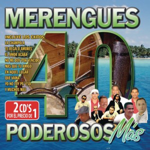 40 Merengues Poderosos Mas (2 CD)