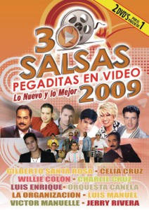 30 Salsas Pegaditas En Video: Lo Nuevo Y Lo Mejor 2009 (2 DVD)