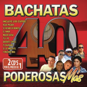 40 Bachatas Poderosas Mas (2 CD)