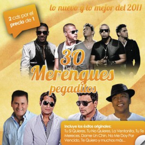 30 Merengues Pegaditos. Lo Nuevo Y Lo Mejor Del 2011 (2 CD)