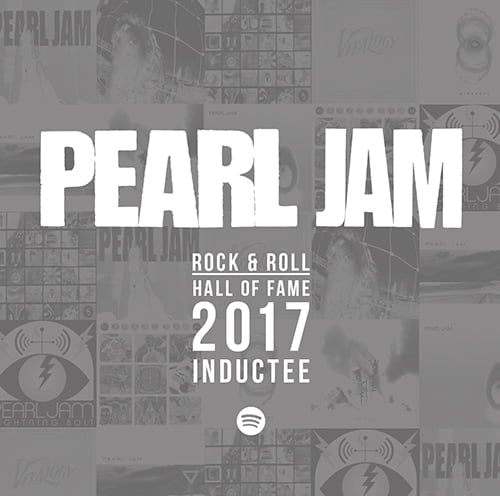 Pearl Jam Rock & Roll Hall of Fame