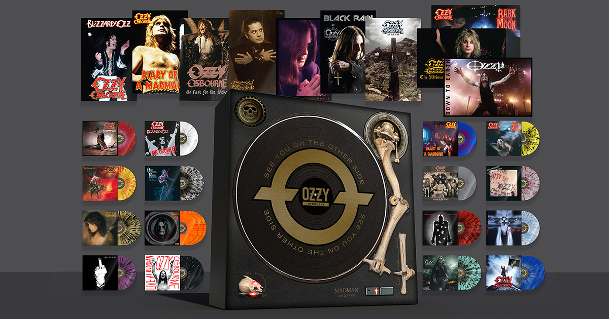 OZZY Osbourne/CD Display/Limited Edition/COA/The Essential OZZZY Osbourne 