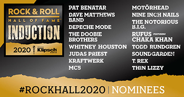 Rock &#038; Roll Hall of Fame Announces Nominees for 2020 Induction