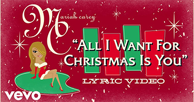 New Mariah Carey &#8216;All I Want For Christmas Is You&#8217; Lyric Video﻿