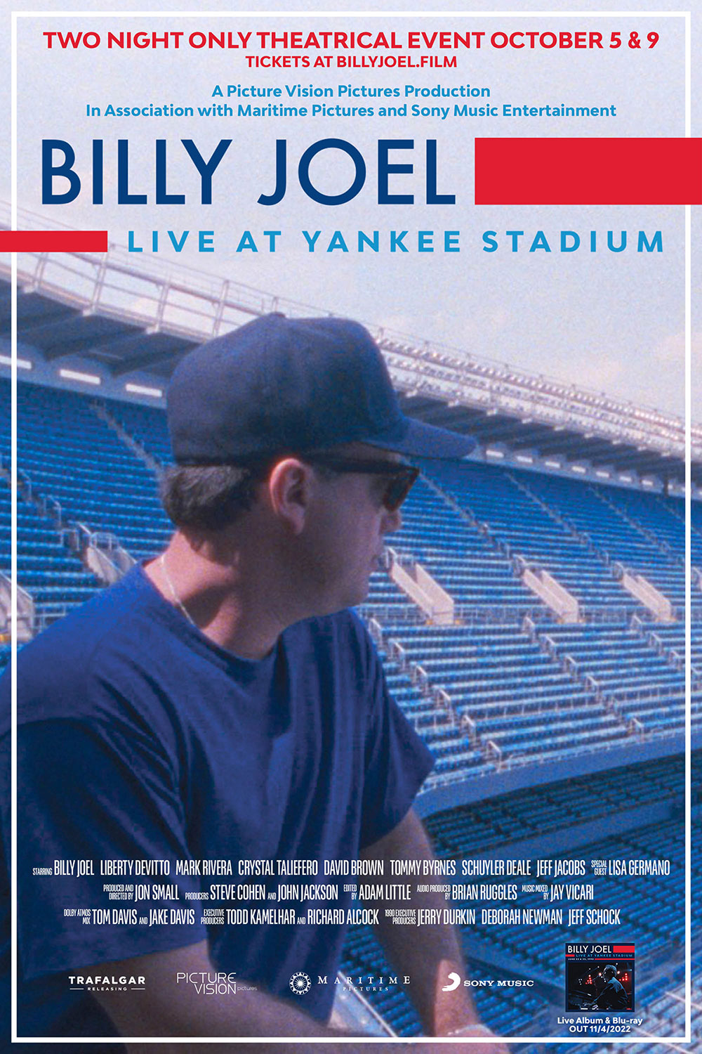 &#8216;Billy Joel: Live At Yankee Stadium&#8217; In Cinemas Worldwide In October