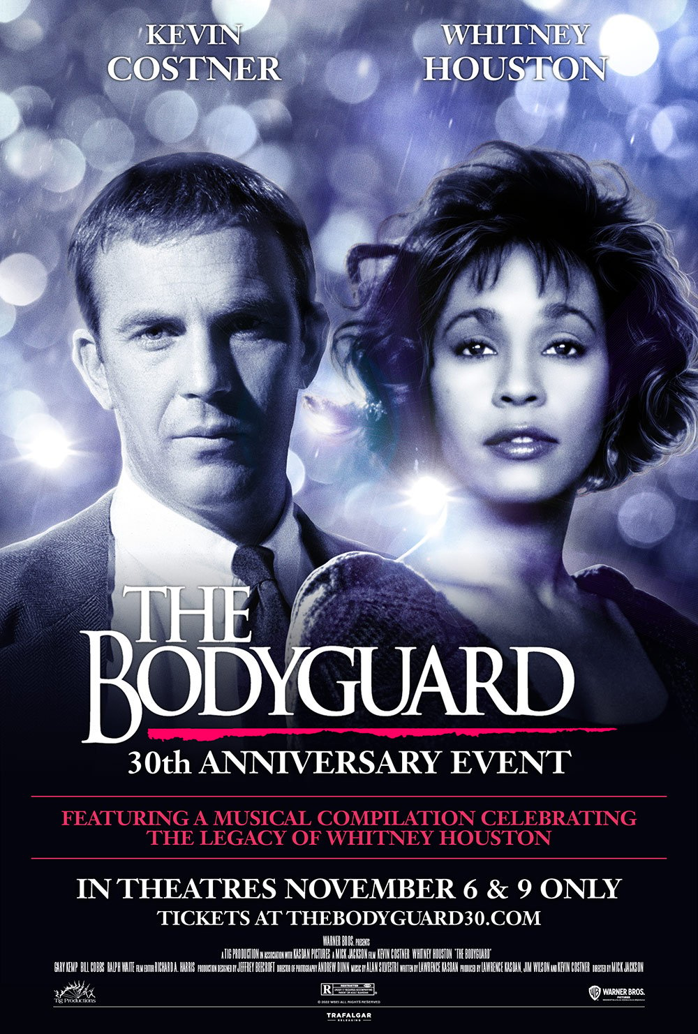 &#8216;The Bodyguard 30th Anniversary&#8217; Special Celebratory Event Coming To Movie Theaters Nov. 6 &#038; 9