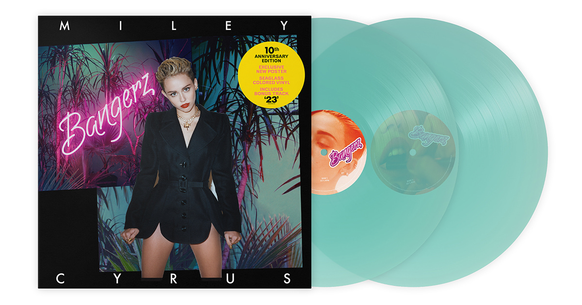 Miley Cyrus ‘Bangerz’ 10th Anniversary Deluxe Version On Vinyl!