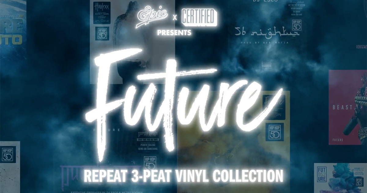 Future Celebrates Ascension To Icon Status With Release Of Career-Spanning Limited-Edition Vinyl Collection!