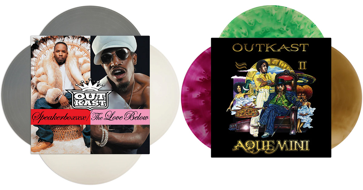 Outkast &#8216;Speakerboxxx/The Love Below&#8217; 20th Anniversary &#038; &#8216;Aquemini&#8217; 25th Anniversary Limited Edition Vinyl