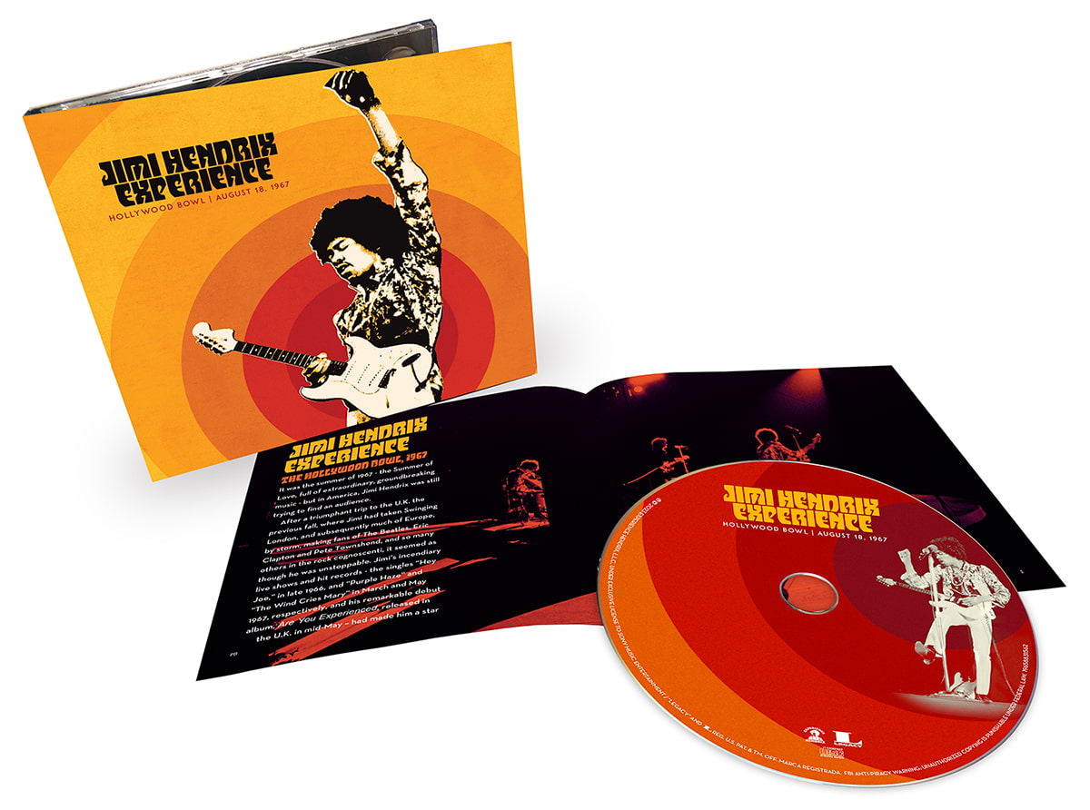 ‘Jimi Hendrix Experience: Hollywood Bowl August 18, 1967’ Album Coming November 10 On CD, Vinyl & Digital Formats