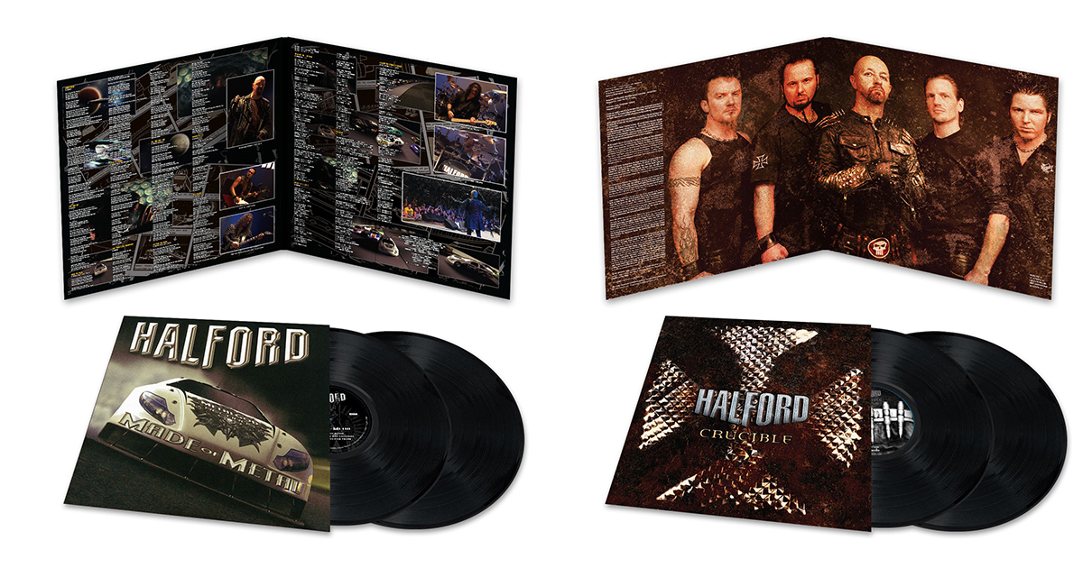 Halford&#8217;s &#8216;Crucible&#8217; &amp; &#8216;Made of Metal&#8217; Albums On Vinyl!