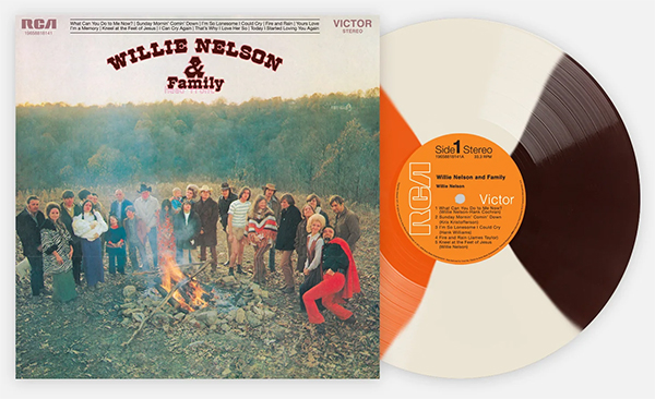 ‘Willie Nelson & Family’ and ‘Pretty Paper’ Albums On Vinyl