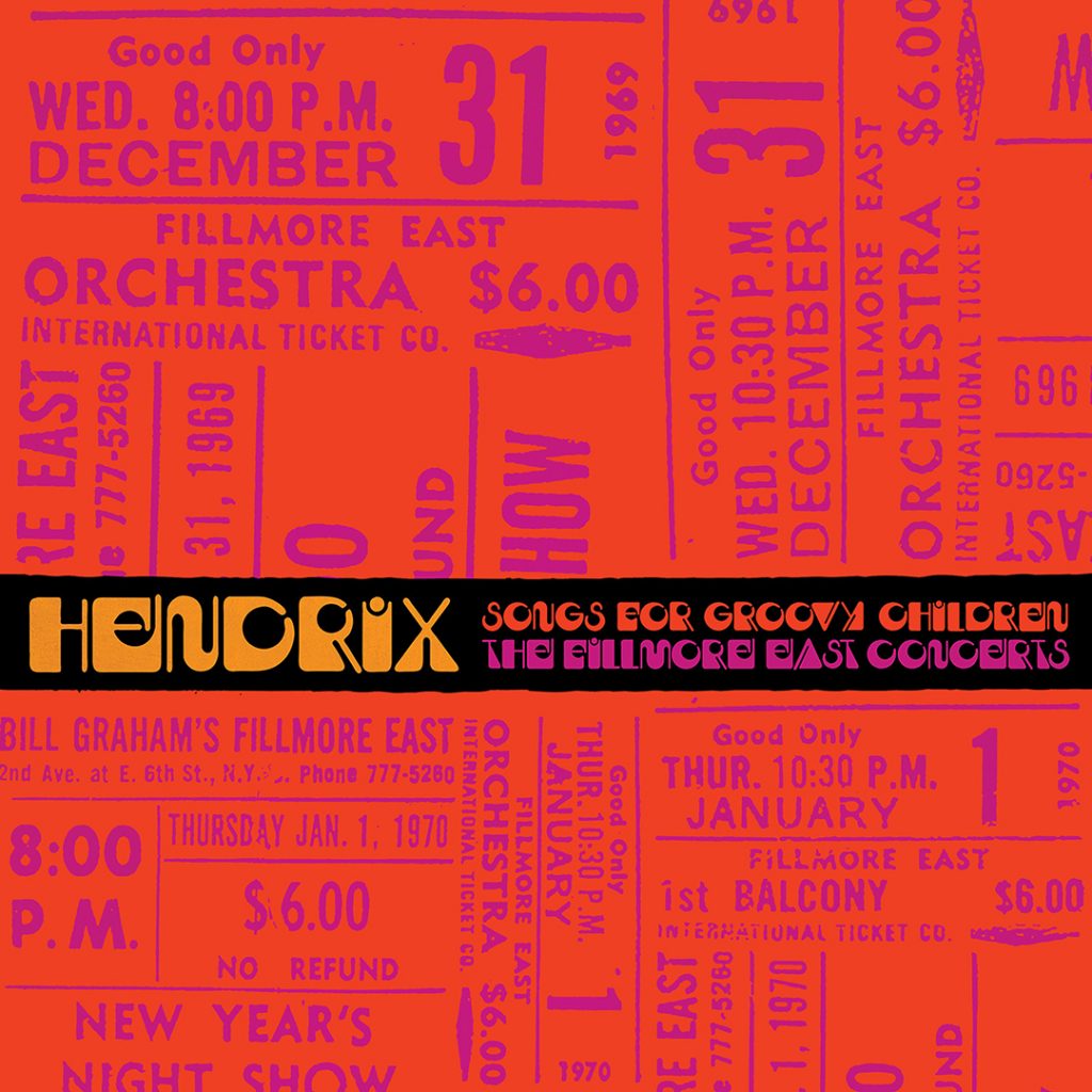 Jimi Hendrix – ‘Songs For Groovy Children: The Fillmore East Concerts’ – Out Now