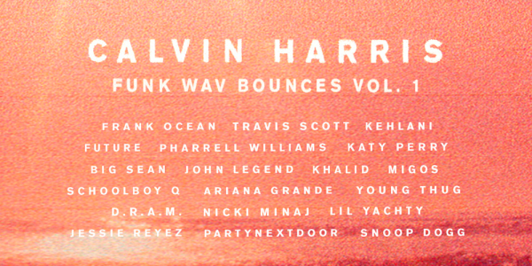 Album of the Month: Calvin Harris ‘Funk Wav Bounces Vol. 1’