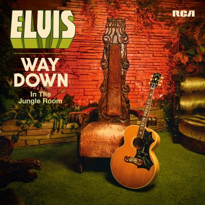 ELVIS - WAY DOWN IN THE JUNGLE ROOM COVER ARTWORK