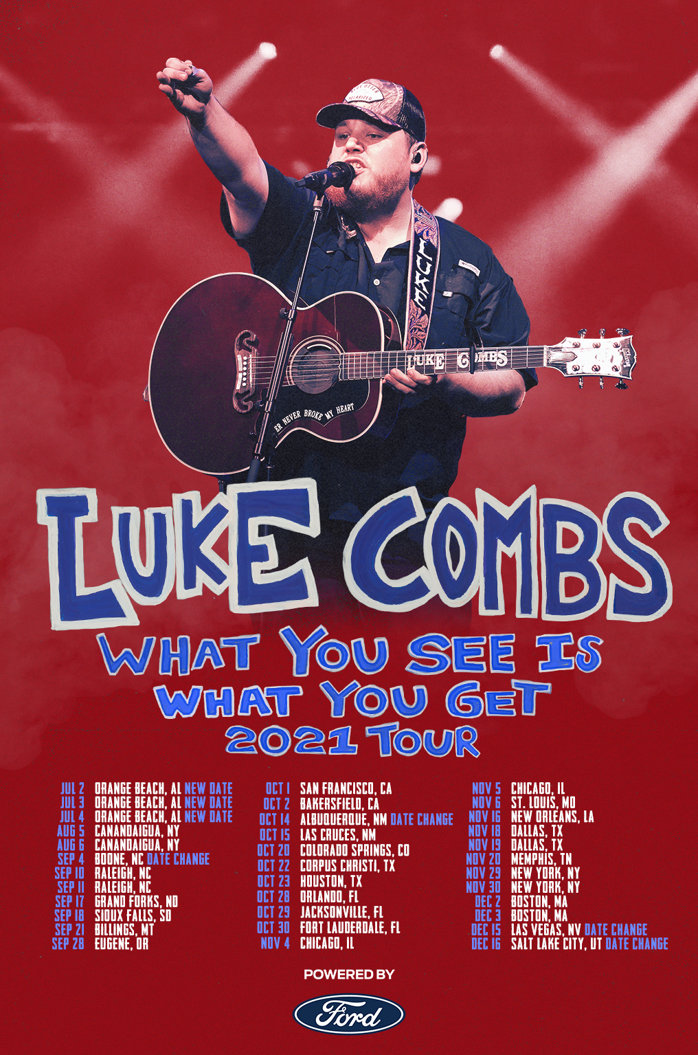 Tour Dates Luke Combs