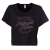 LC midnight moves crop tee