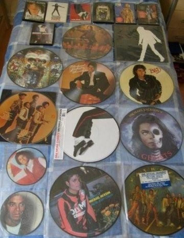 Picture Discs and DVDs