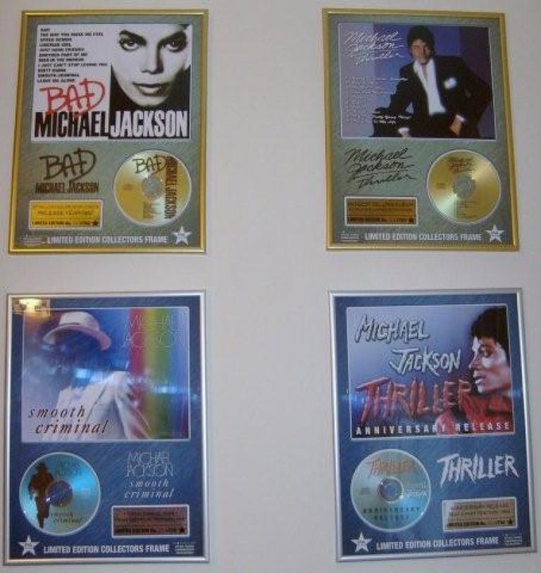 Collectors Framed Discs