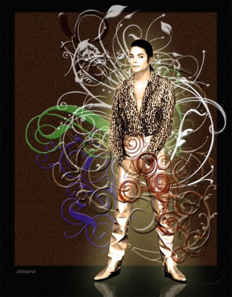 MJ doing fashion