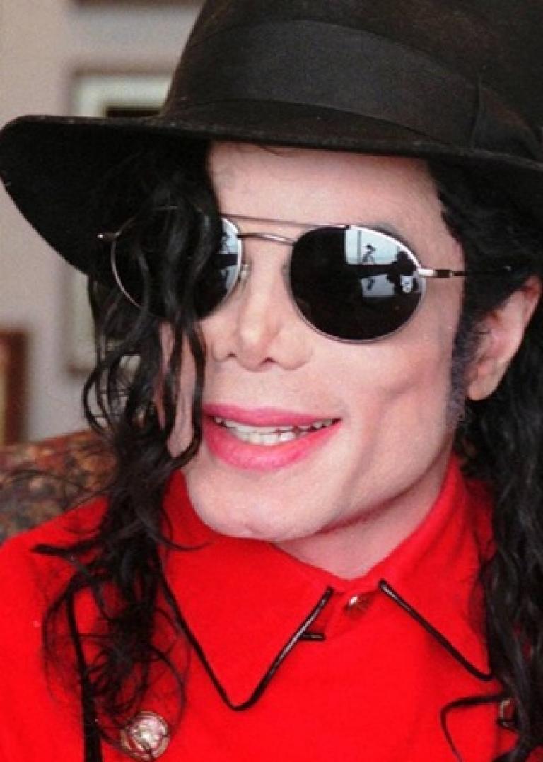Michael wearing his signature hat