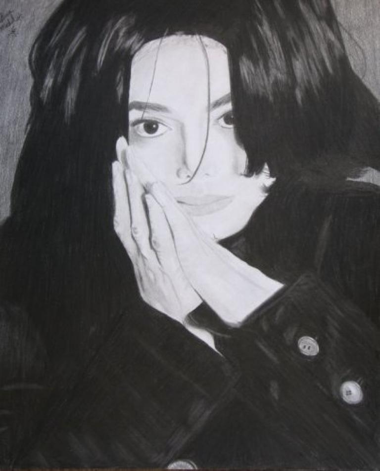 “Sweet Vogue”” my newest drawing of MJ! (Christina Meckel aka MJJPrincess)”