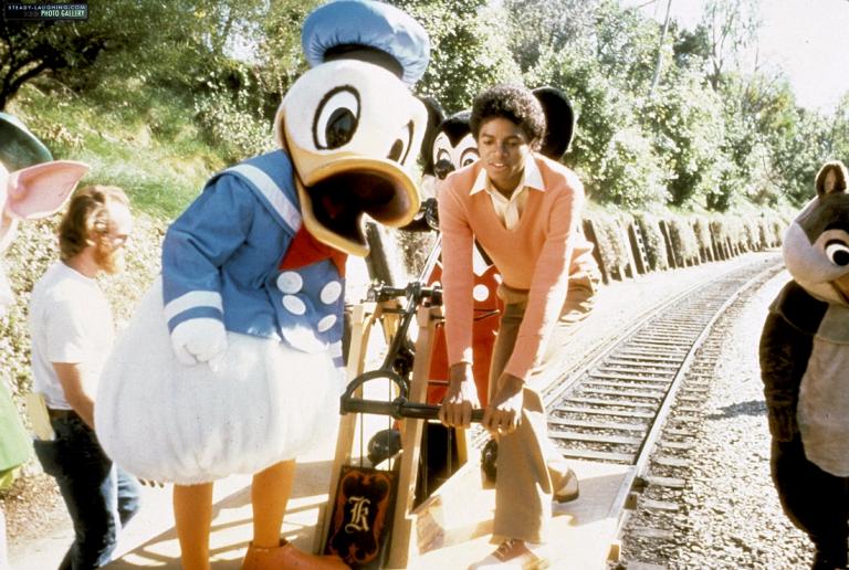Aww Donald with MJ  :P xxx