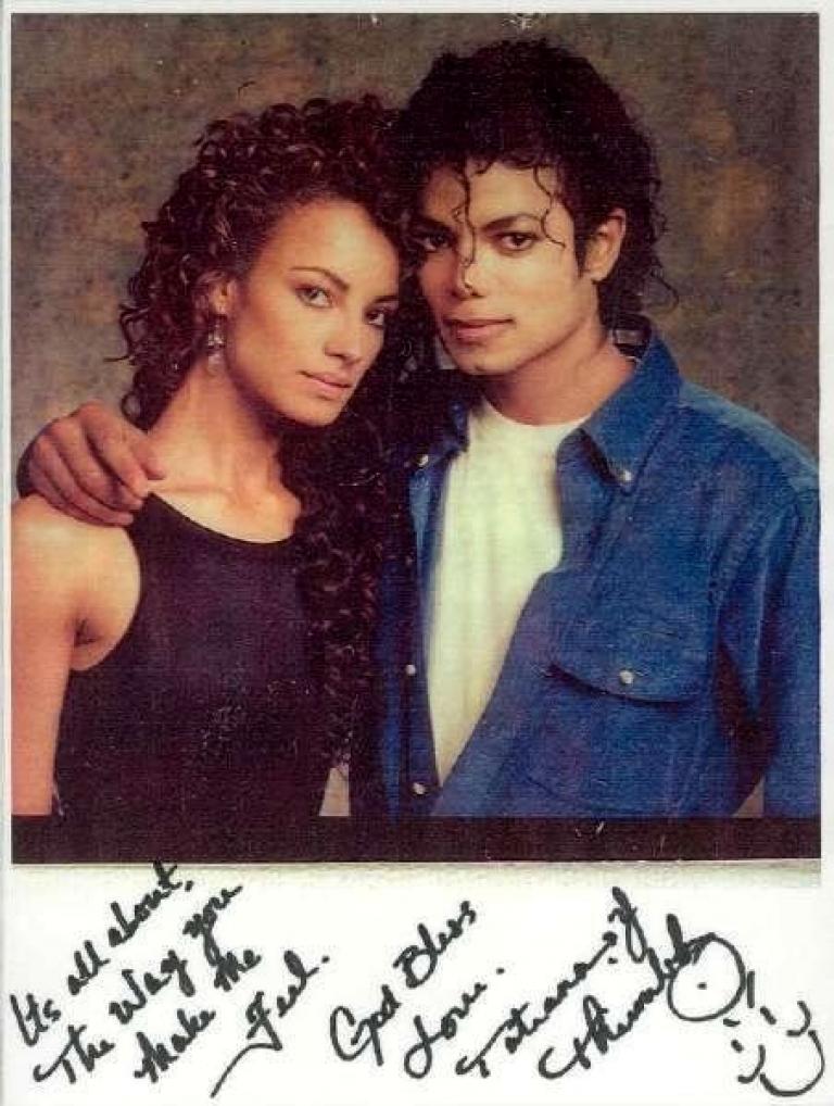 MJ and the girl he chased in video