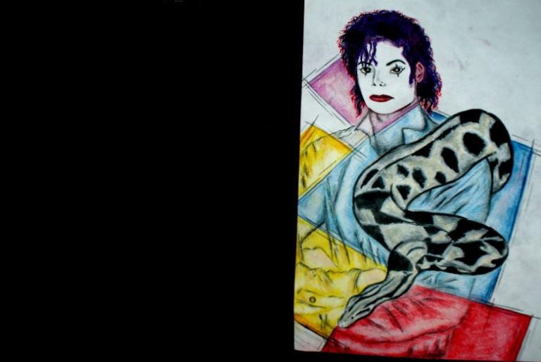 Michael Jackson with snake - Michael Jackson Official Site