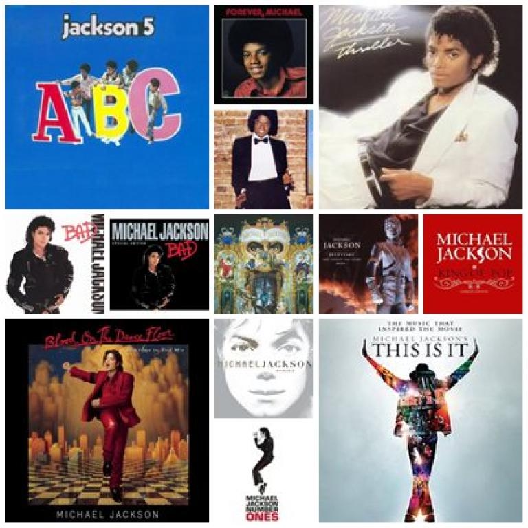 Mchael Jackson Album 1982 -2009