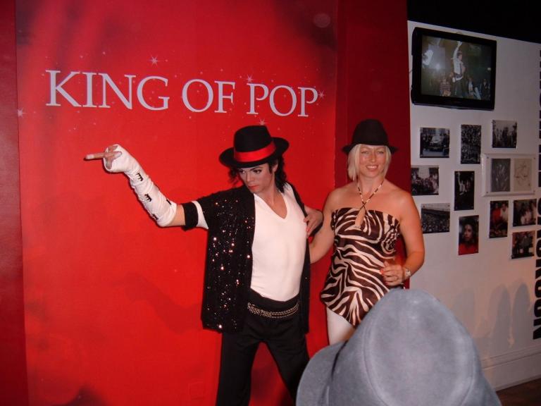 MJ at Madame Tussauds London