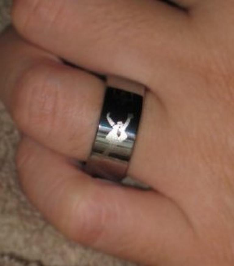 My MJ Tungsten ring