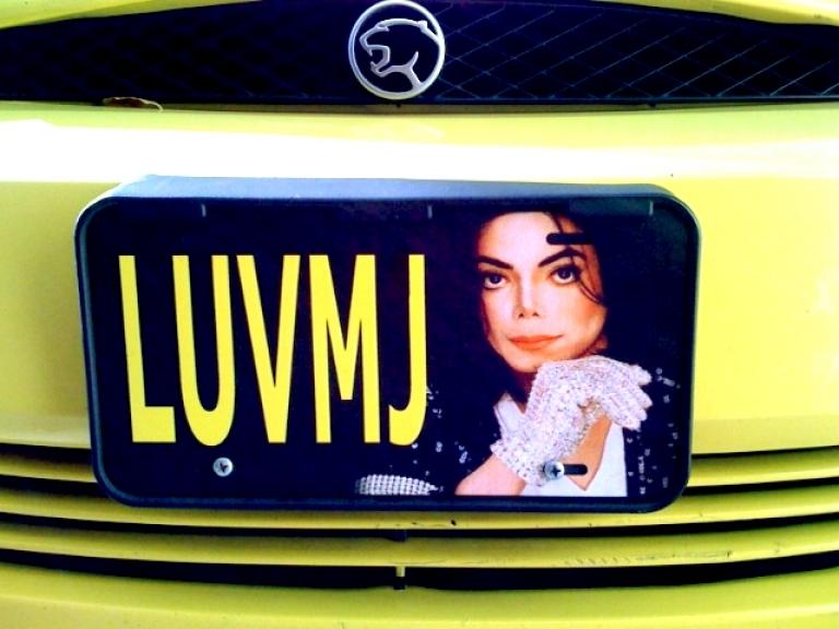 My front license plate. (Donna Green)