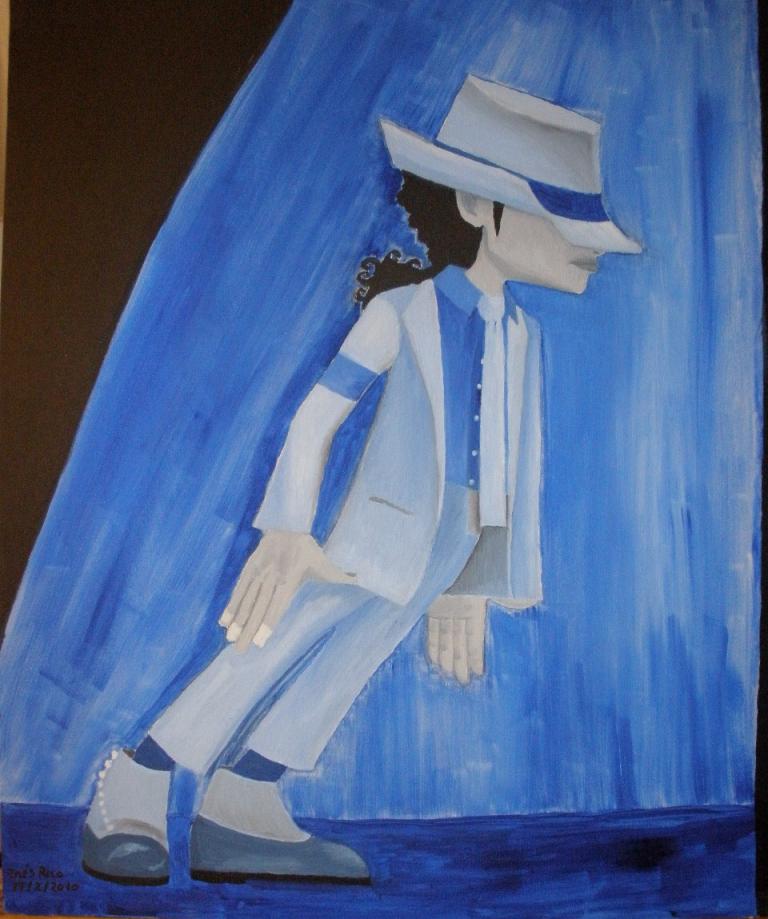 Smooth Criminal (oil painting)