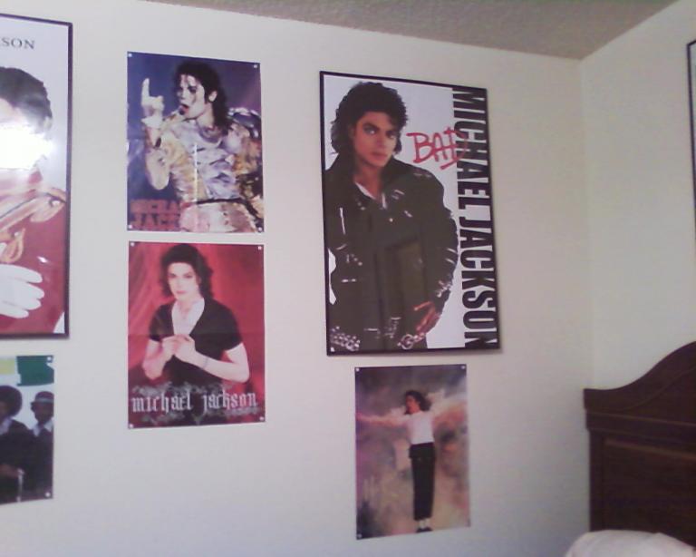 MJ Poster Wall by Jennie