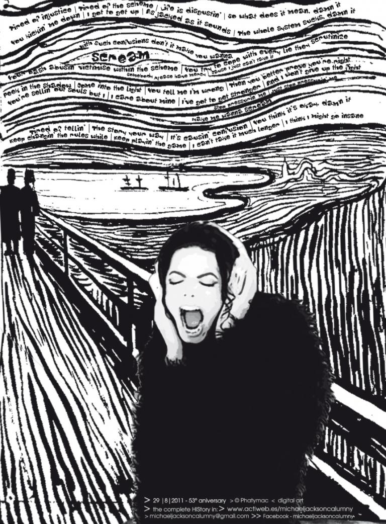 MIchael Jackson Scream – Munch