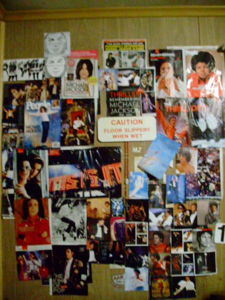 my MJ wall
