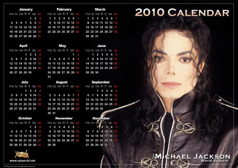 Mj 10 Calendar Michael Jackson Official Site