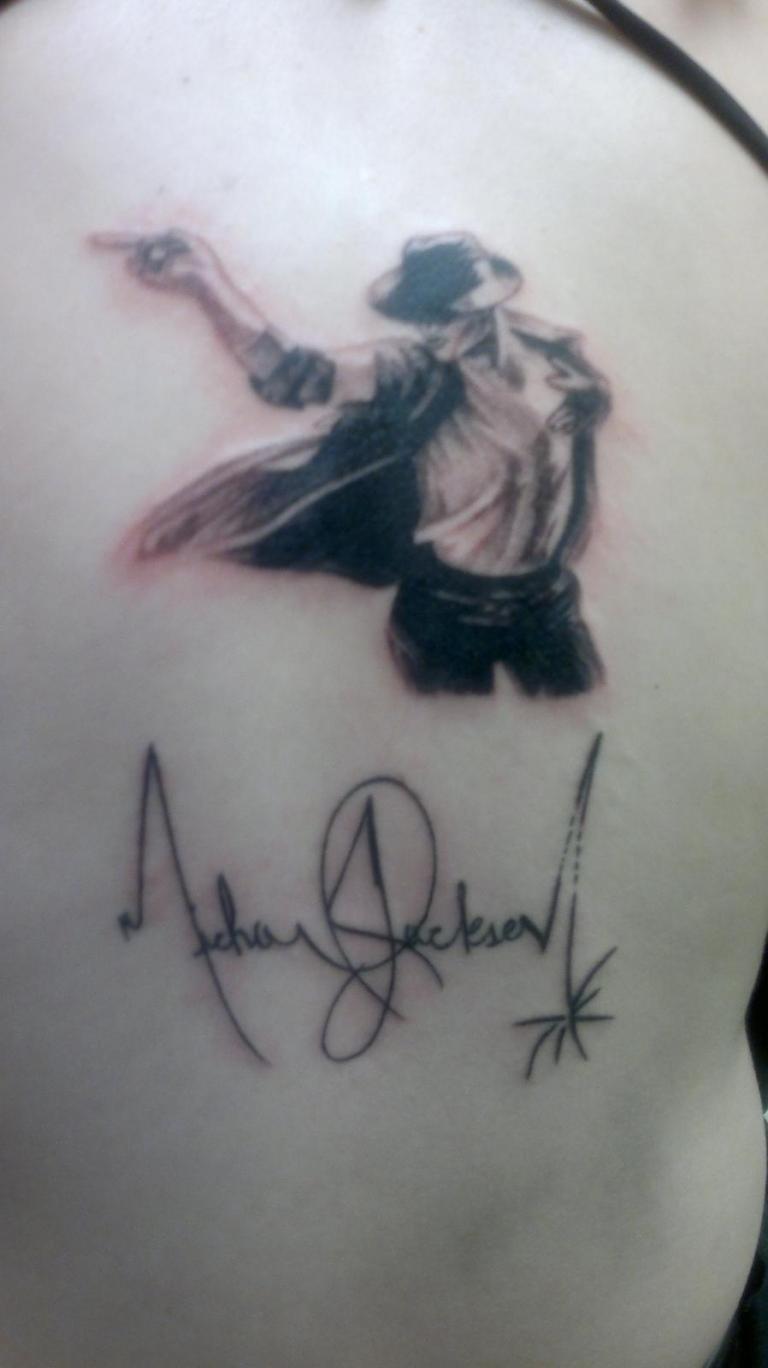 My MJ Tattoo. Still adding!