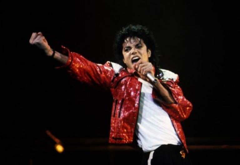 MJ IN RED