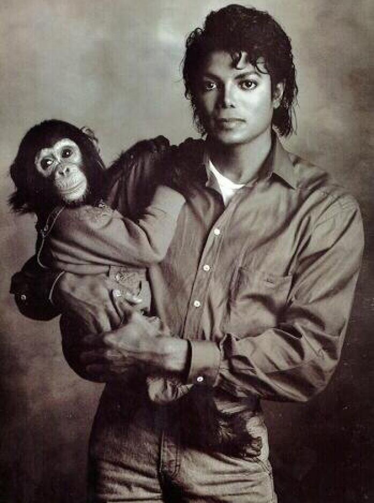 Michael and Bubbles