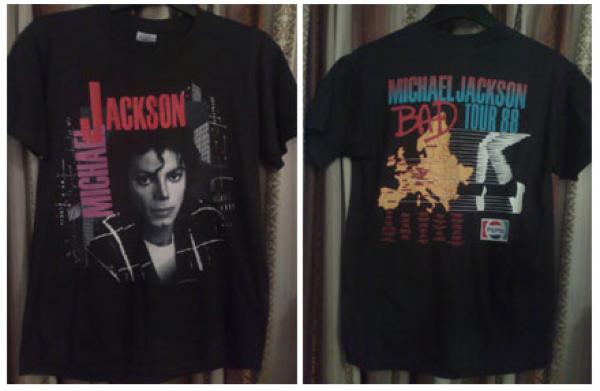 Michael Jackson emléktárgy